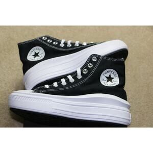 Converse CTAS Move Hi Platform Black White Womens 9 Sneakers New w/ Box